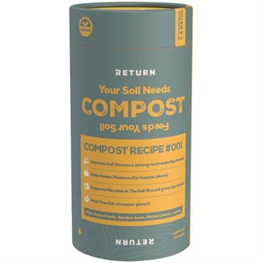 Return 1.5qt Tube Compost Recipe 8/CS — photo 1 of 2