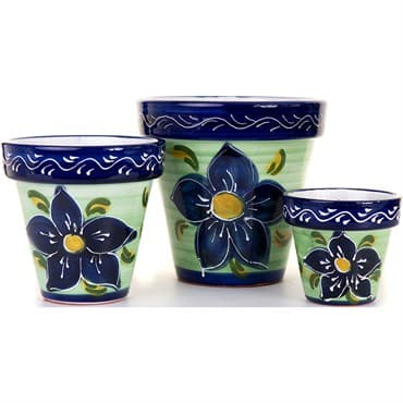 Sun Ceramica Std Pot Set of 3 Verde — photo 1 of 2