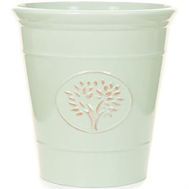 Sun Ceramica 15.75" Country Garden Pot Green — photo 1 of 2