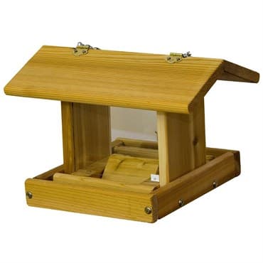 Stovall Wood 5# Small Hanging Hopper Feeder W/Chain MADE IN THE USA — photo 1 of 2