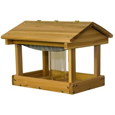 Stovall Wood Pavilion Feeder With Seed Hopper MADE IN THE USA — photo 1 of 2