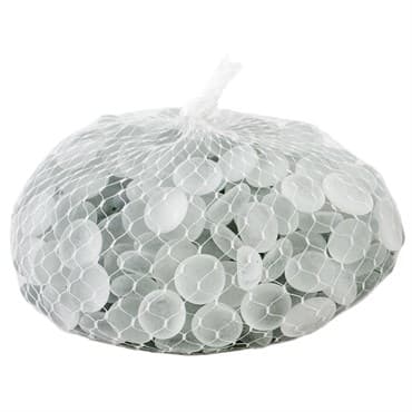 SuperMoss 4# Soft Glass Pebbles Frosted White Mesh Bg — photo 1 of 2