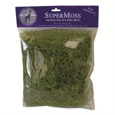 SuperMoss 120cu Bag PR Spanish Moss Grass Green — photo 1 of 2