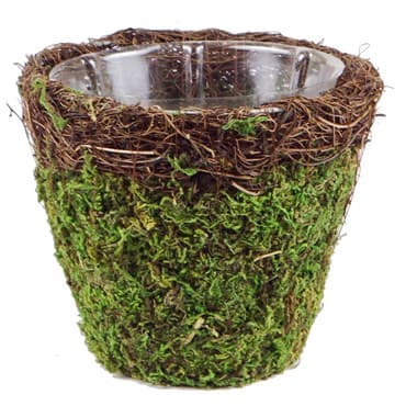 SuperMoss Small Deco Basket Vineyard Fresh Green — photo 1 of 2