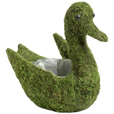 SuperMoss 6" Swan Planter — photo 1 of 2