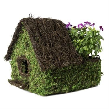SuperMoss 10.5" Plantable Maison Birdhouse Fresh Green — photo 1 of 2