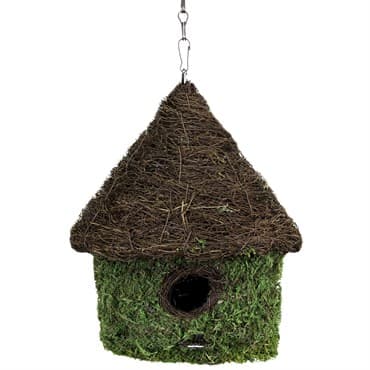 SuperMoss Woven Medium Bungalow Birdhouse — photo 1 of 2