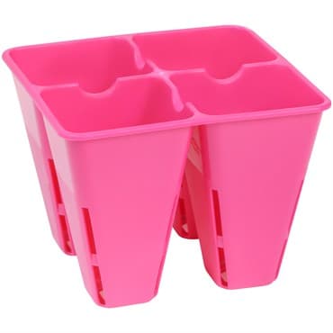 Sunpack 4 Cell Plug Tray Insert Magenta — photo 1 of 2