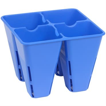 Sunpack 4 Cell Plug Tray Insert Blue — photo 1 of 2