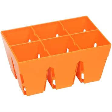 Sunpack 6 Cell Mega Square Insert Orange — photo 1 of 2