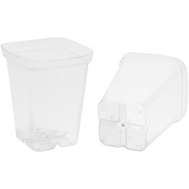 Sunpack 2.5" Square Pot Clear — photo 1 of 2