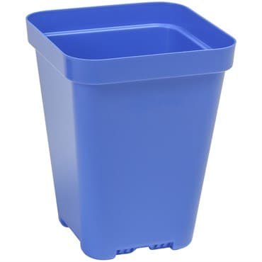 Sunpack 3.3" Heavy Duty Seed Starting Pots Square Blue — photo 1 of 2