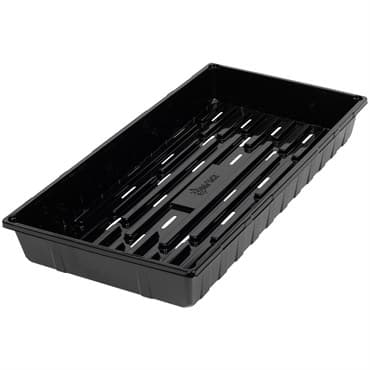 SunPack 10"x20" Extra Strength Tray I.D. Black w/Holes — photo 1 of 2