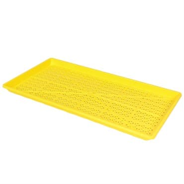 SunPack 1020 Heavy Duty Mesh Tray, Yellow 1" — photo 1 of 2