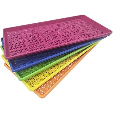 SunPack 1020 Heavy Duty Mesh Tray Mixed Color 2.3" — photo 1 of 2