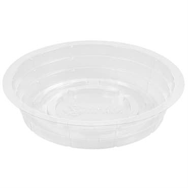 SunPack 6" Clear Premium Saucer — photo 1 of 2