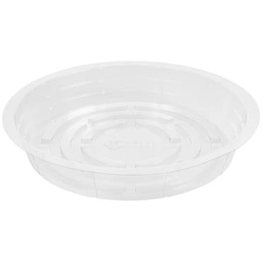 SunPack 10" Clear Premium Saucer — photo 1 of 2