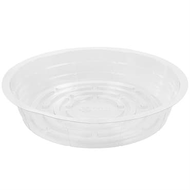 SunPack 12" Clear Premium Saucer — photo 1 of 2