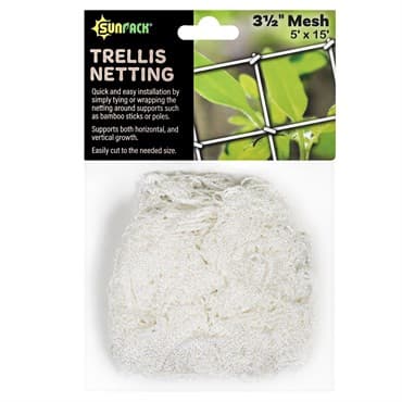 SunPack 5'x15' Woven Trellis Netting 3.5" Mesh — photo 1 of 2