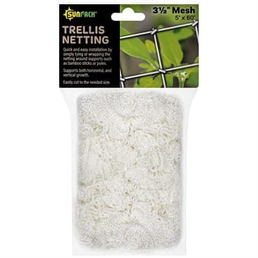 SunPack 5'x60' Woven Trellis Netting 3.5" Mesh — photo 1 of 2