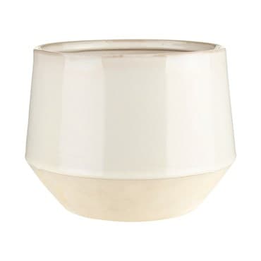 SSI Farmhouse 5.5" Tapered Crock White — photo 1 of 2
