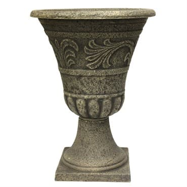 GROWER SELECT ENVIROBLEND 16IN TUMBLED SCROLL URN STONE 4/CS — photo 1 of 2