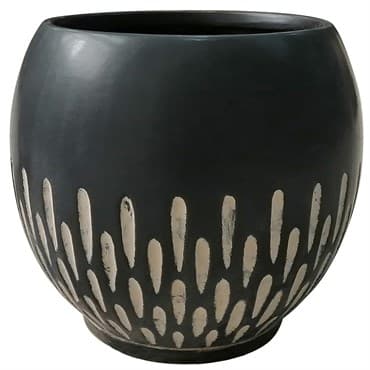 Southern Patio 6" Ava Planter Brown Finish — photo 1 of 2