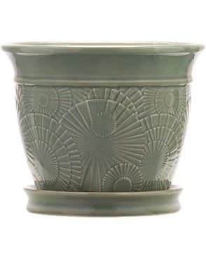 Southern Patio 8" Annandale Planter Celadon Finish — photo 1 of 2