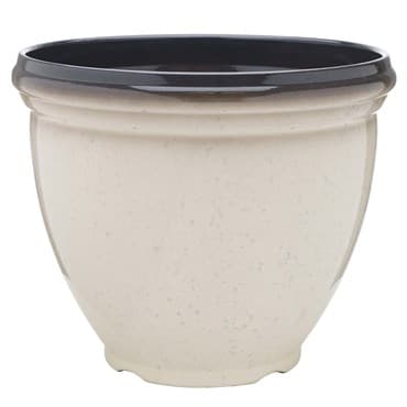Southern Patio 12" Heritage Planter Ivory — photo 1 of 2