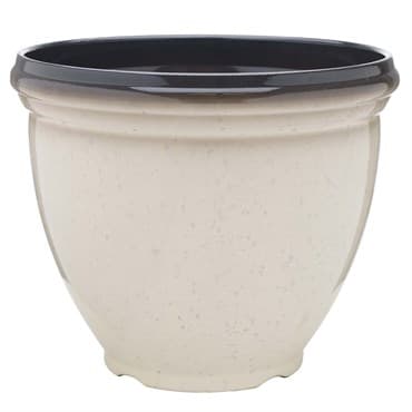 Southern Patio 18" Heritage Planter Ivory — photo 1 of 2