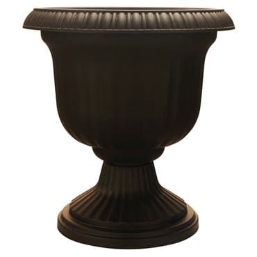 Southern Patio 14" Utopian Urn Black — photo 1 of 2
