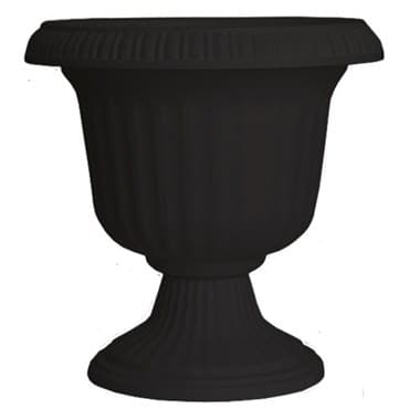 Southern Patio 19" Utopian Urn Black — photo 1 of 2
