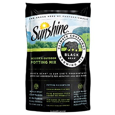 Sunshine 1.5cf Professional Growing Mix Black Bear Resilience 50/PL — photo 1 of 2
