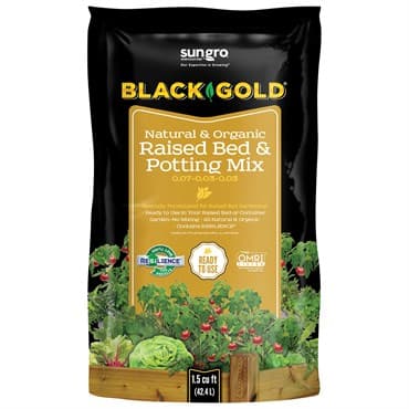 Black Gold Raised Bed Mix RSi 1.5cf (50/PL) — photo 1 of 2