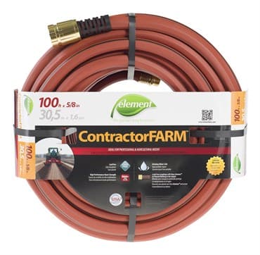 Element 5/8"x100' Contractor Farm Hose — photo 1 of 2