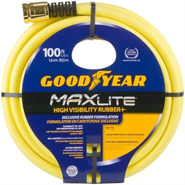 Goodyear 5/8"x100' Hi Vis Yellow Hose — photo 1 of 2