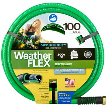 Swan 5/8"x100' WeatherFlex Medium Duty Hose — photo 1 of 2