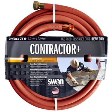 Swan 3/4"x75' Contractor + Hose — photo 1 of 2