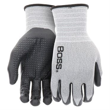 SWI Boss Tactile Grip Black Dotted Nitrile Medium — photo 1 of 2