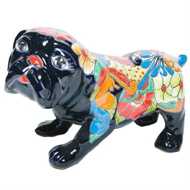 Talavera 10"H x 17"W Bulldog — photo 1 of 2