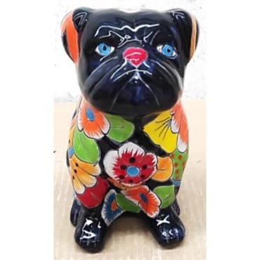 Talavera 5"H Bulldog Statue — photo 1 of 2