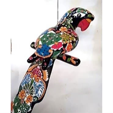 Talavera 30" Hanging Parrot — photo 1 of 2