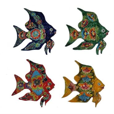 Talavera 12" Fish Hanger — photo 1 of 2
