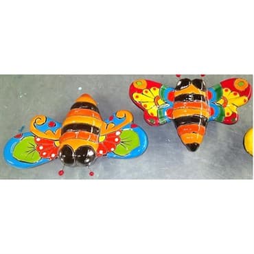 Talavera 6"H x 10"W Bee Hanger — photo 1 of 2