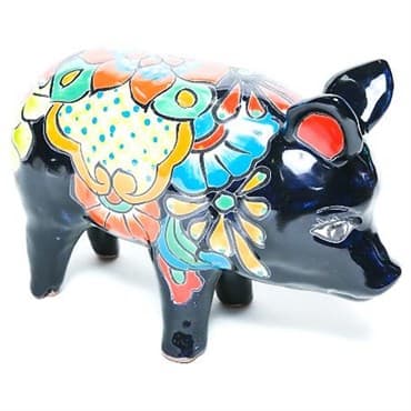 Talavera 12" Pig Statue — photo 1 of 2
