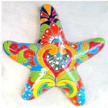 Talavera 5.5" Starfish Hanger — photo 1 of 2