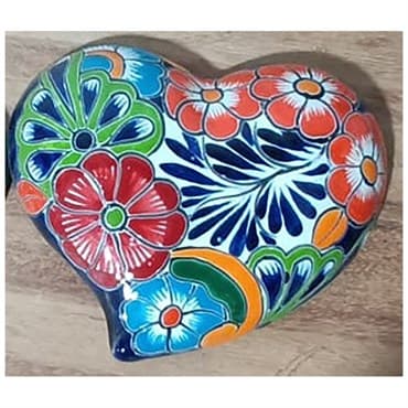 Talavera 5" Wall Heart — photo 1 of 2