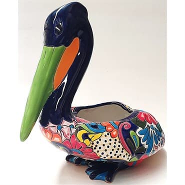 Talavera 17" Pelican Planter — photo 1 of 2