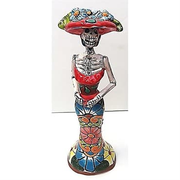 Talavera 20" Catrina with Hat — photo 1 of 2