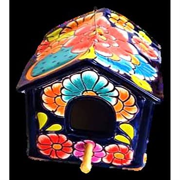 Talavera Bird House Square #1 — photo 1 of 2